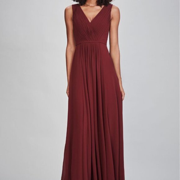 NWT Theia Siena Bridesmaid Dress Women Sz 12 - Picture 2 of 10